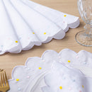 Kit 24 Pçs 12 Lugares Mesa Posta Sousplat Jogo Americano Poá