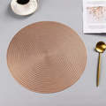 Kit Jogo Americano Souplat Redondo 38cm – Mesa Posta Elegante (4 ou 6 Peças)