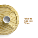 Petisqueira Madeira Servir Frios Queijos Petiscos Tabua Ramequim Molheira