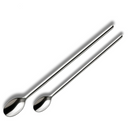 Kit 2 Colheres de Suco Utensílio para Bebidas