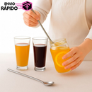 Kit 2 Colheres de Suco Utensílio para Bebidas