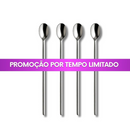 Kit 2 Colheres de Suco Utensílio para Bebidas
