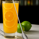 Kit 2 Colheres de Suco Utensílio para Bebidas