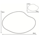Jogo Americano Sousplat de Couro com Porta Copos para Mesa Jantar com 2 4 6 8 Peças Premium