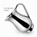 Jarra Inox com Separador de Gelo 1,5 / 2 Litros para Sucos Água e Bebidas Lisa e Resistente