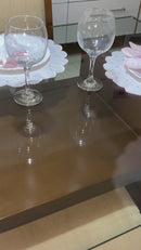 Kit 24 Pçs 12 Lugares Mesa Posta Sousplat Jogo Americano Poá