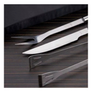 Kit Para Churrasco Profissional Inox Chef Gourmet Utensílios(9 Peças)